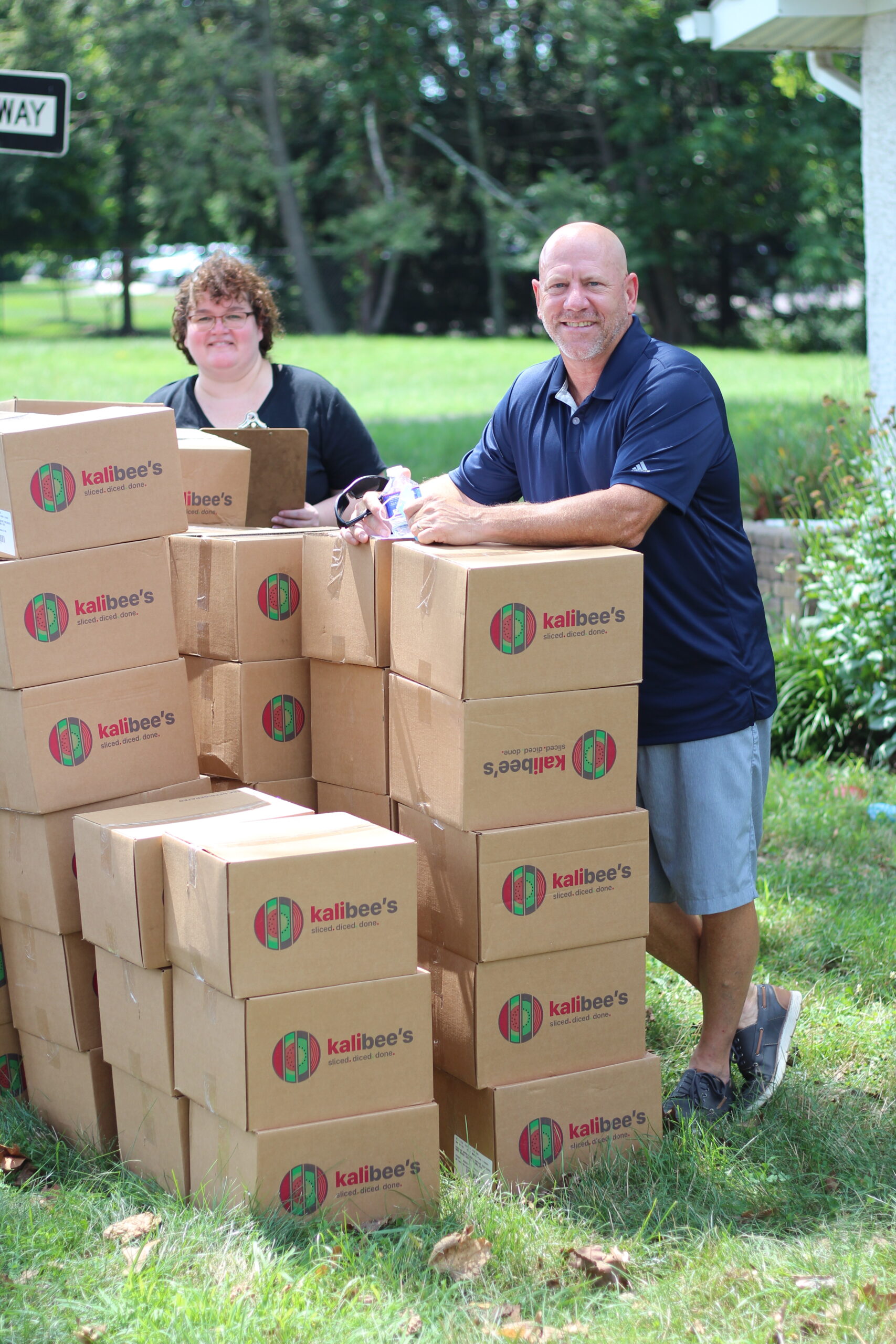 Cancer Support Community food drive delivery